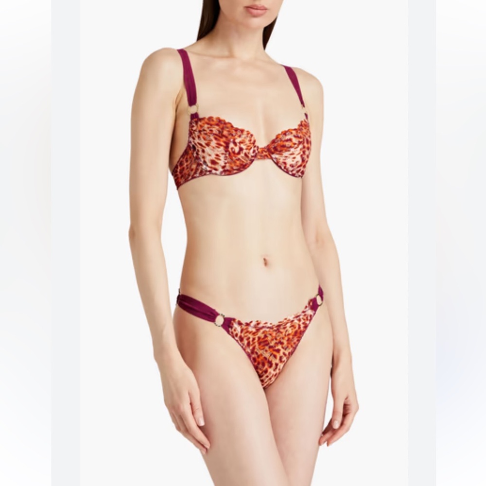 STELLA MCCARTNEY***Cheetah Print Bra and Underwear Set**34B/Small***$389